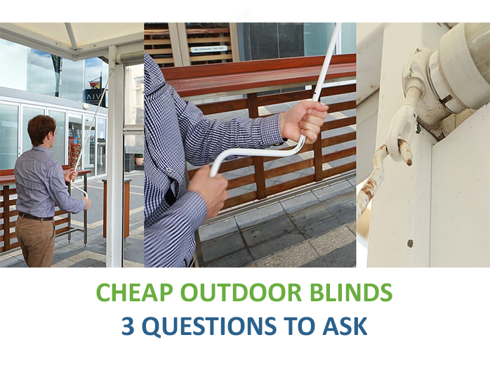 Cheap outdoor blinds